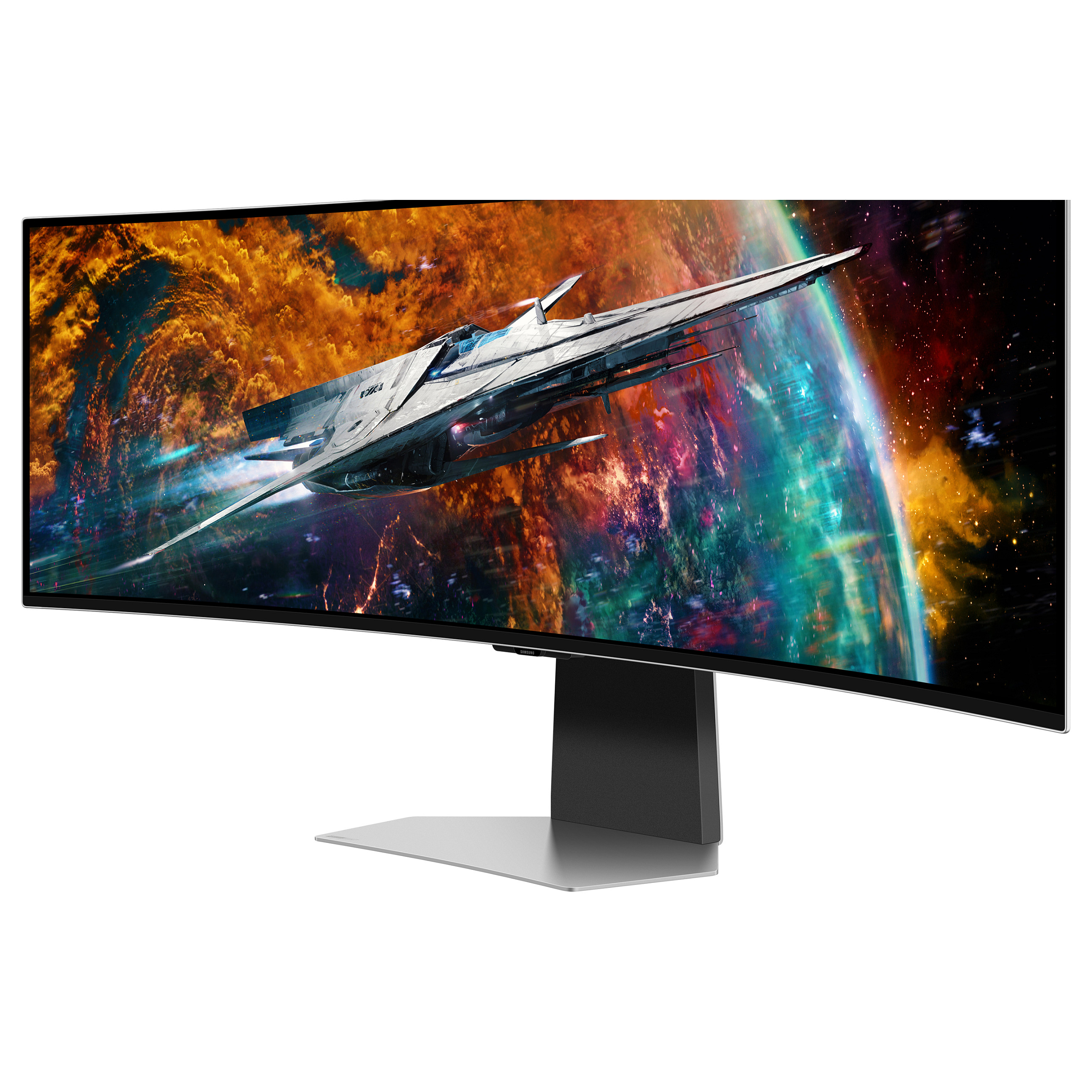 Monitor Gaming Samsung Odyssey OLED G9 (G95SC) / 49" / Dual QHD QD-OLED Curved / 240Hz / 0.03ms / USB-C+HDMI+DP+USB - Zezë - 3