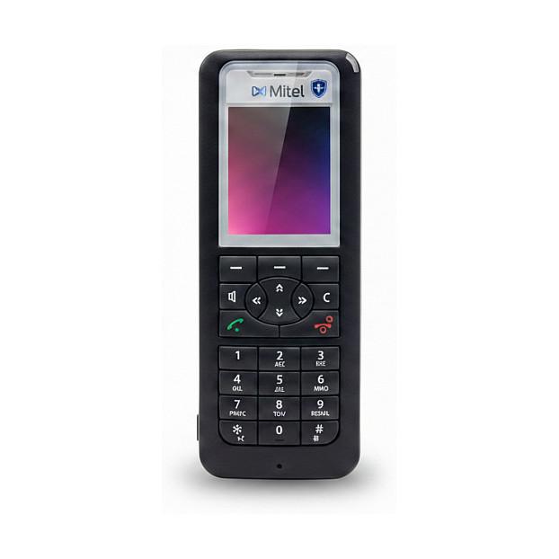 Telefon VoIP Mitel 632dt DECT, Ekran TFT me Ngjyra 2", Bluetooth, IP65, Alarm Emergjence - Zezë - 2