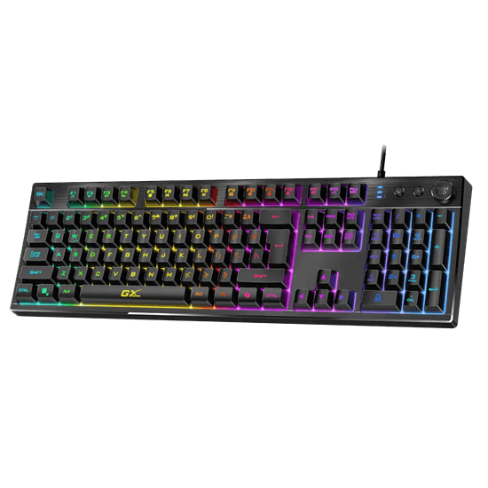Tastierë Gaming Genius Scorpion K7 Plus / Wired / USB / RGB Backlight / Copilot Key / Anti-Ghosting (19) / Spill-Resistant – Zezë - 2