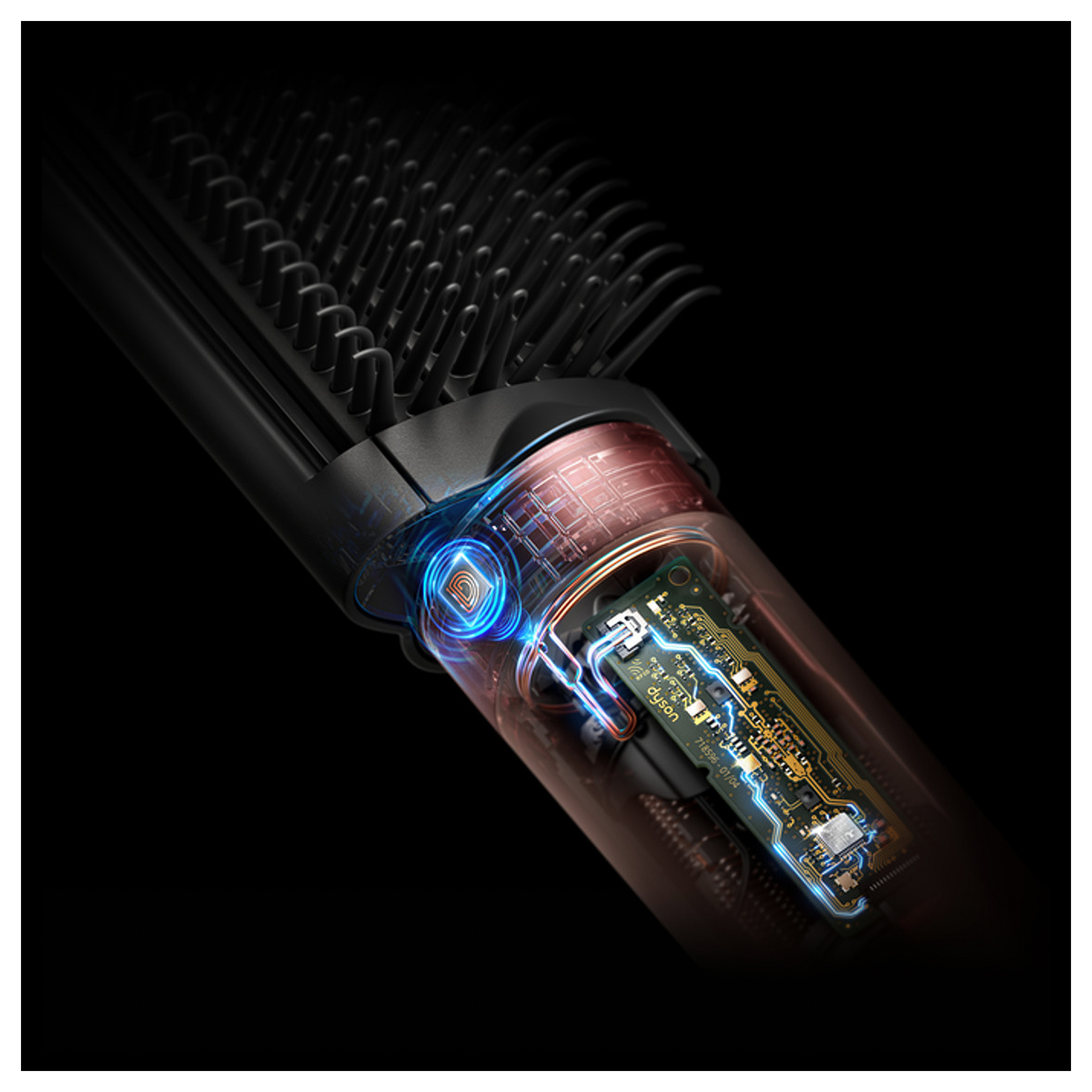 Stiluese për flokë Dyson Airwrap Co-anda2x Straight + Wavy / 6-in-1 / Hyperdymium 2 / Bluetooth / MyDyson – Vjollcë/Zezë - 14