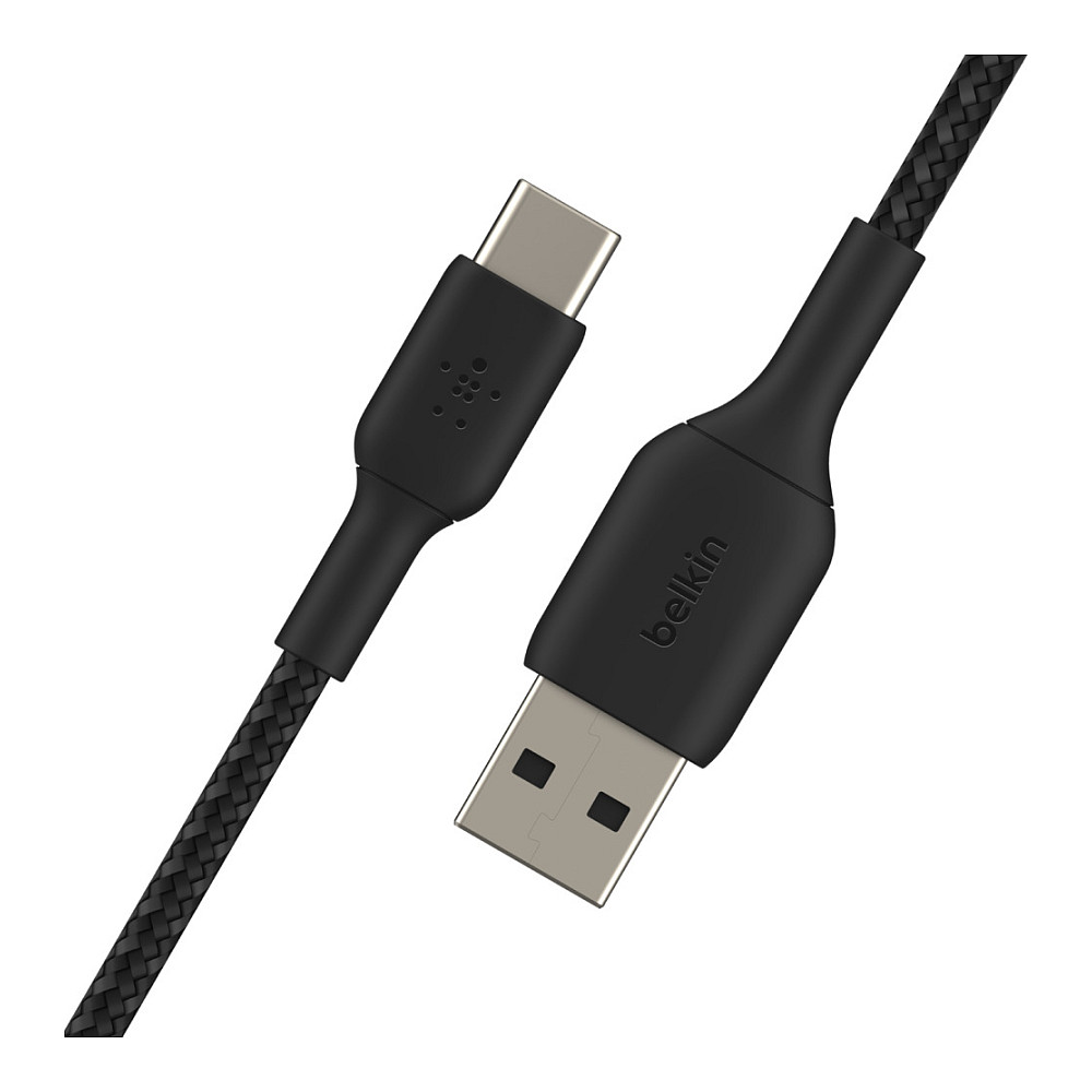 Kabllo USB Belkin BoostCharge / USB-A në USB-C / 1m - Zezë - 2