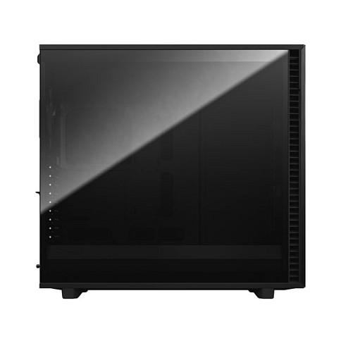 Kasë Fractal Design Define 7 XL / E-ATX Full-Tower / 2x140mm Dynamic X2 GP-14 (Para) + 1x140mm Dynamic X2 GP-14 (Prapa) / 4xUSB Type-A + USB Type-C / Panel Çeliku – Zezë - 4
