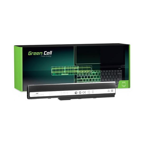 Bateri Green Cell AS02, 4400mAh, 10.8V, për ASUS - Zezë