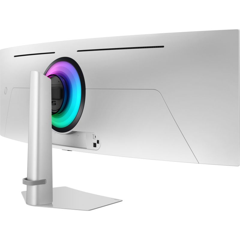 Monitor Gaming Samsung Odyssey OLED G9 G93SD 49″ / DQHD 5120×1440 / OLED / 240Hz / 0.03ms / Curved / USB C, HDMI, DP – Silver - 4
