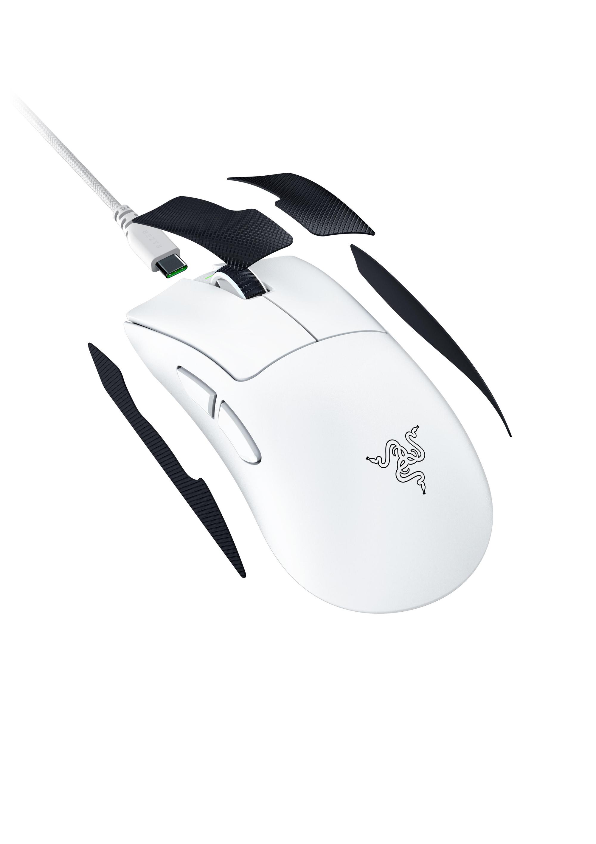 Maus Gaming Razer DeathAdder V4 Pro / Wireless / Focus Pro 45K - Bardhë - 4