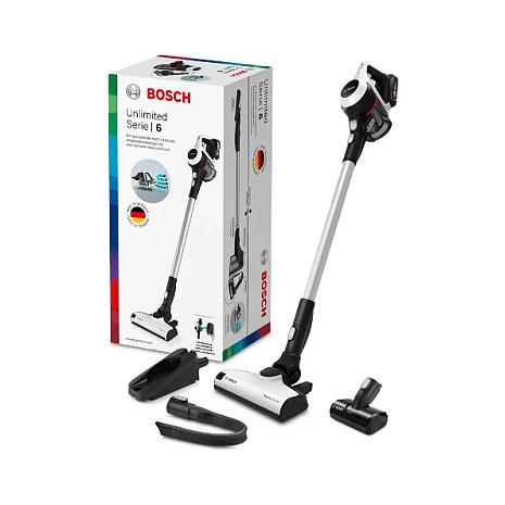 Fshesë me Bateri Bosch Serie 6 BKS611MTB Unlimited, 18V, 2.5Ah, 0.3L, Autonomi deri në 30min, Mini Turbo Furçë - Bardhë - 9