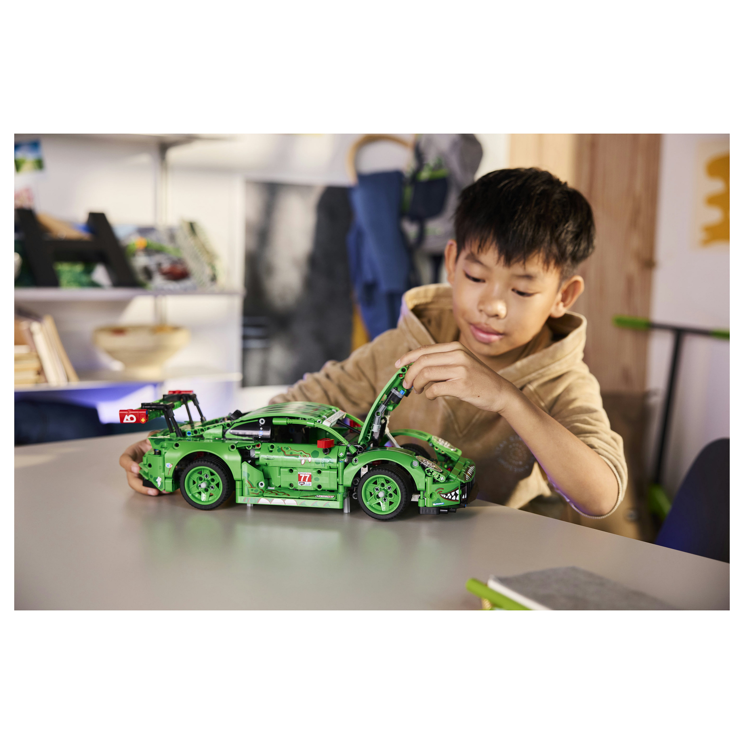 LEGO Technic Porsche 911 GT3 R REXY AO Racing Car 42224 - 5
