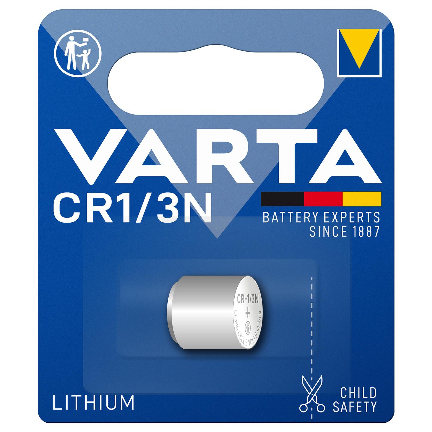 Bateri Photo CR1/3N 3V – Varta - 3