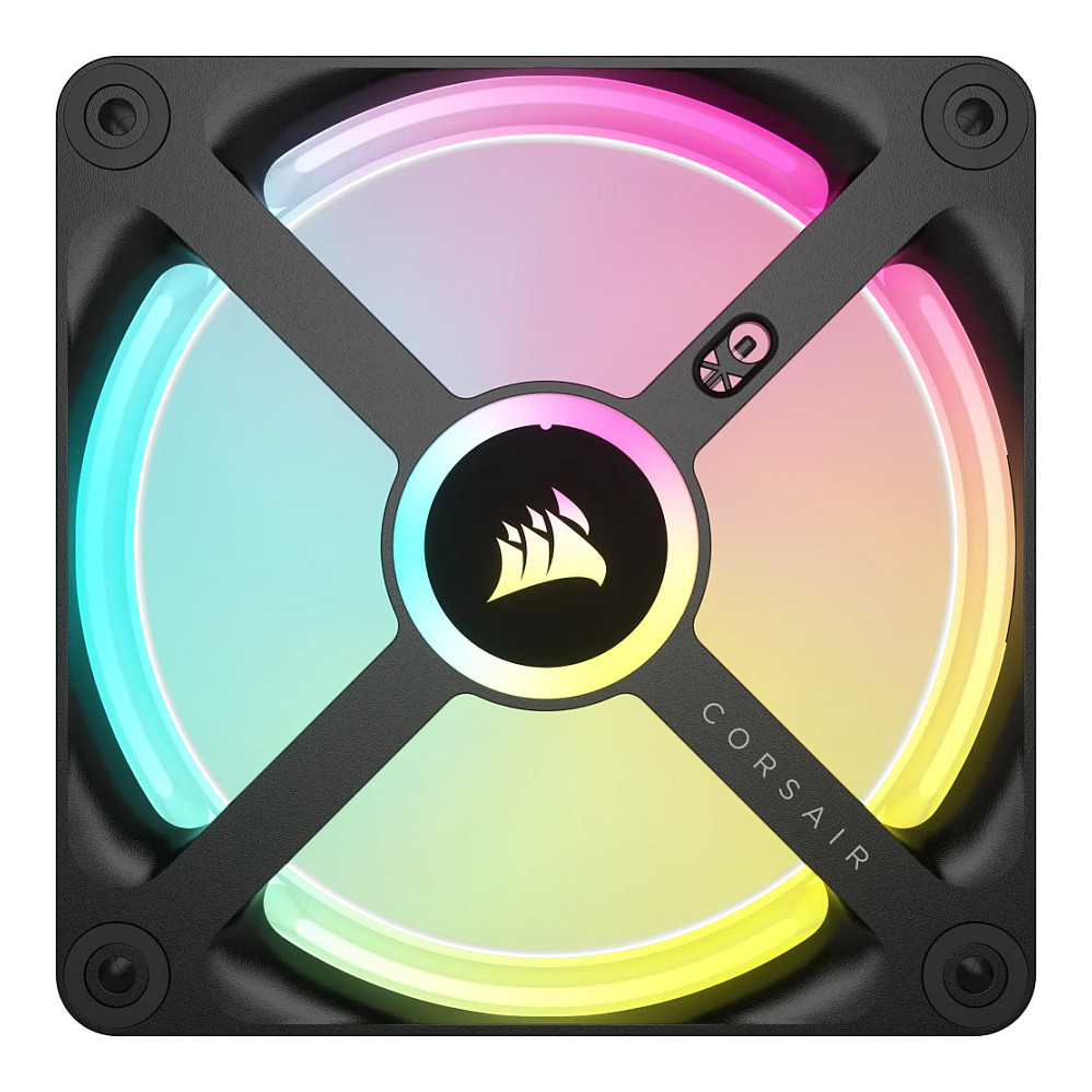Ftohës për Kasë Corsair iCUE LINK QX120 / 120mm / 480-2400 RPM / RGB / PWM – Zezë - 6