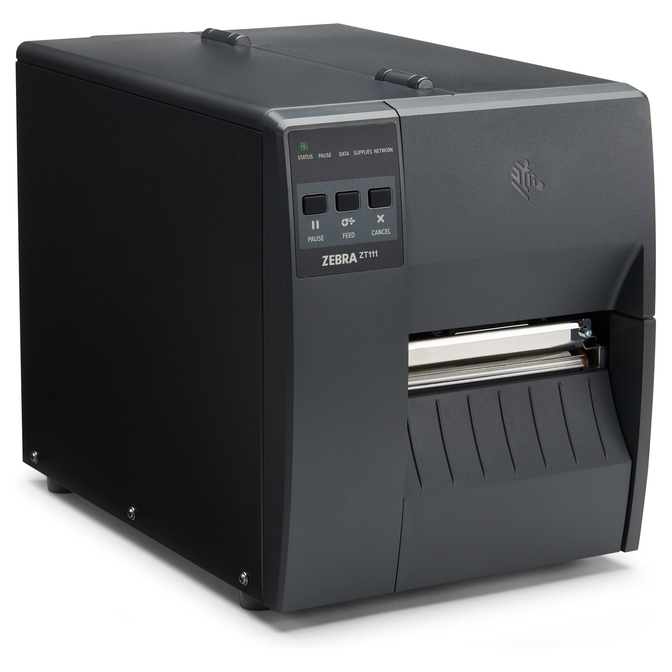 Printer Label Zebra ZT111 / Për Etiketa / 203 DPI / 104mm / 254 mm/sec / USB + LAN - Zezë - 2