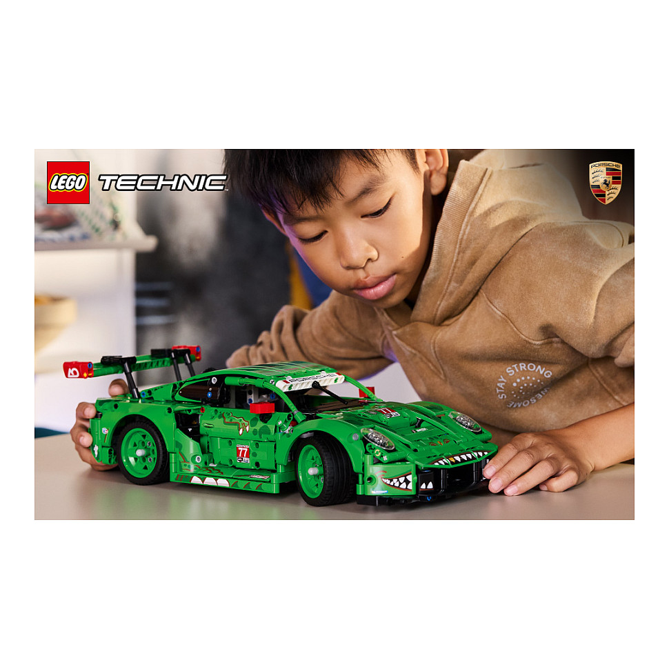 LEGO Technic Porsche 911 GT3 R REXY AO Racing Car 42224 - 27
