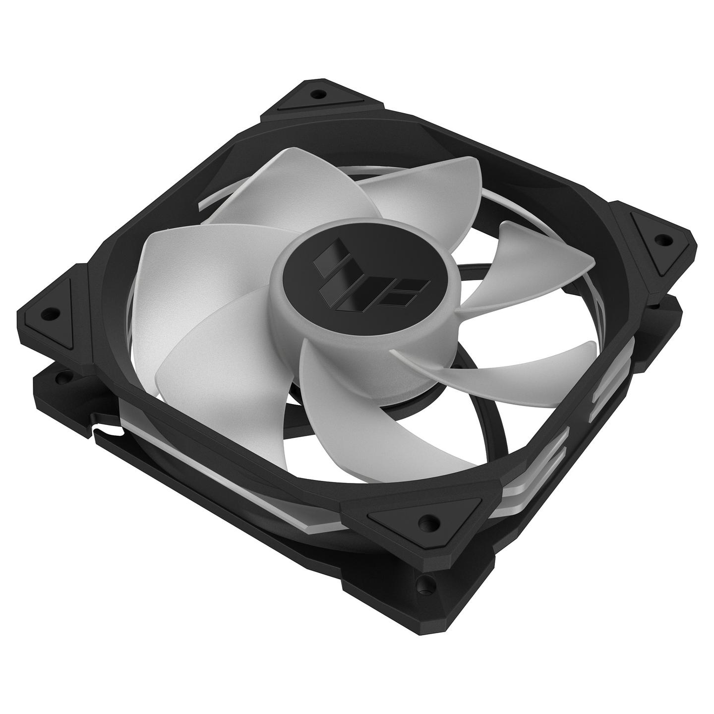 Ftohës për Kasë 120mm ASUS TUF Gaming TR120 ARGB Reverse 3-Pack – Zezë - 7
