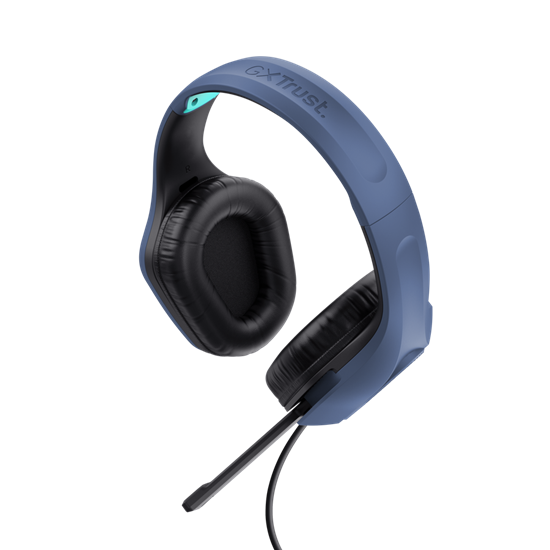 Kufje Gaming Trust GXT 415B Zirox / Wired / Over-Ear / 3.5mm / 50mm Drivers – Blu - 3