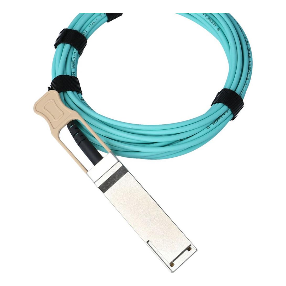 Kabllo për Rrjet BlueOptics AOC-Q-Q-100G-5M-BO, 100 Gbps, QSFP28 në QSFP28, AOC, 5 m - Gjelbër - 2