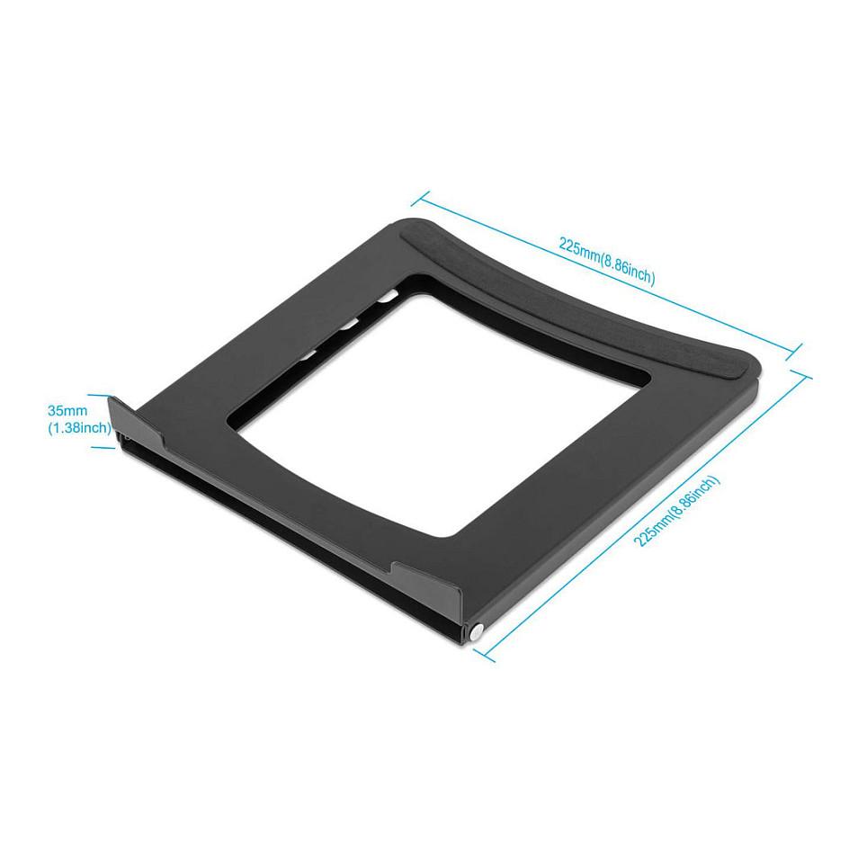 Mbajtës për Laptop MANHATTAN 462129, 10–15.6", 5 Nivele, i Palosshëm, deri 5kg - Zezë - 9