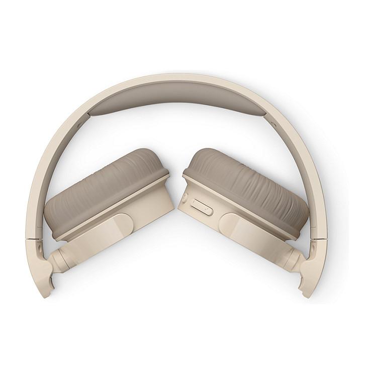 Kufje pa kabllo Philips TAH3209 / Bluetooth 5.3 / 32mm / 25 orë / USB-C - Bezhë - 6