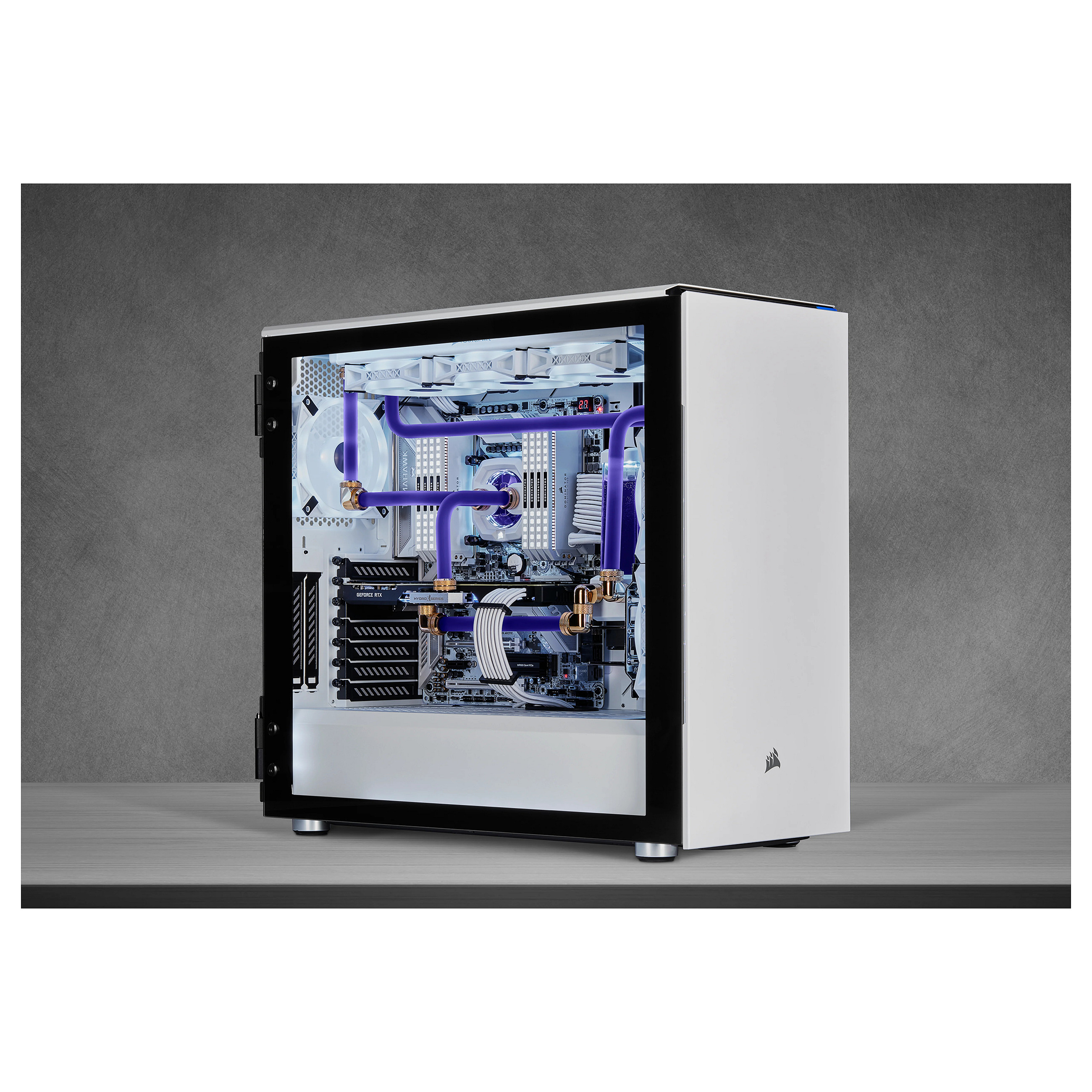 Aksesor për Ftohës Corsair Hydro X Series XT Hardline Tubing / PMMA / 14mm OD / 3×1m / Transparent / Custom Watercooling - 2