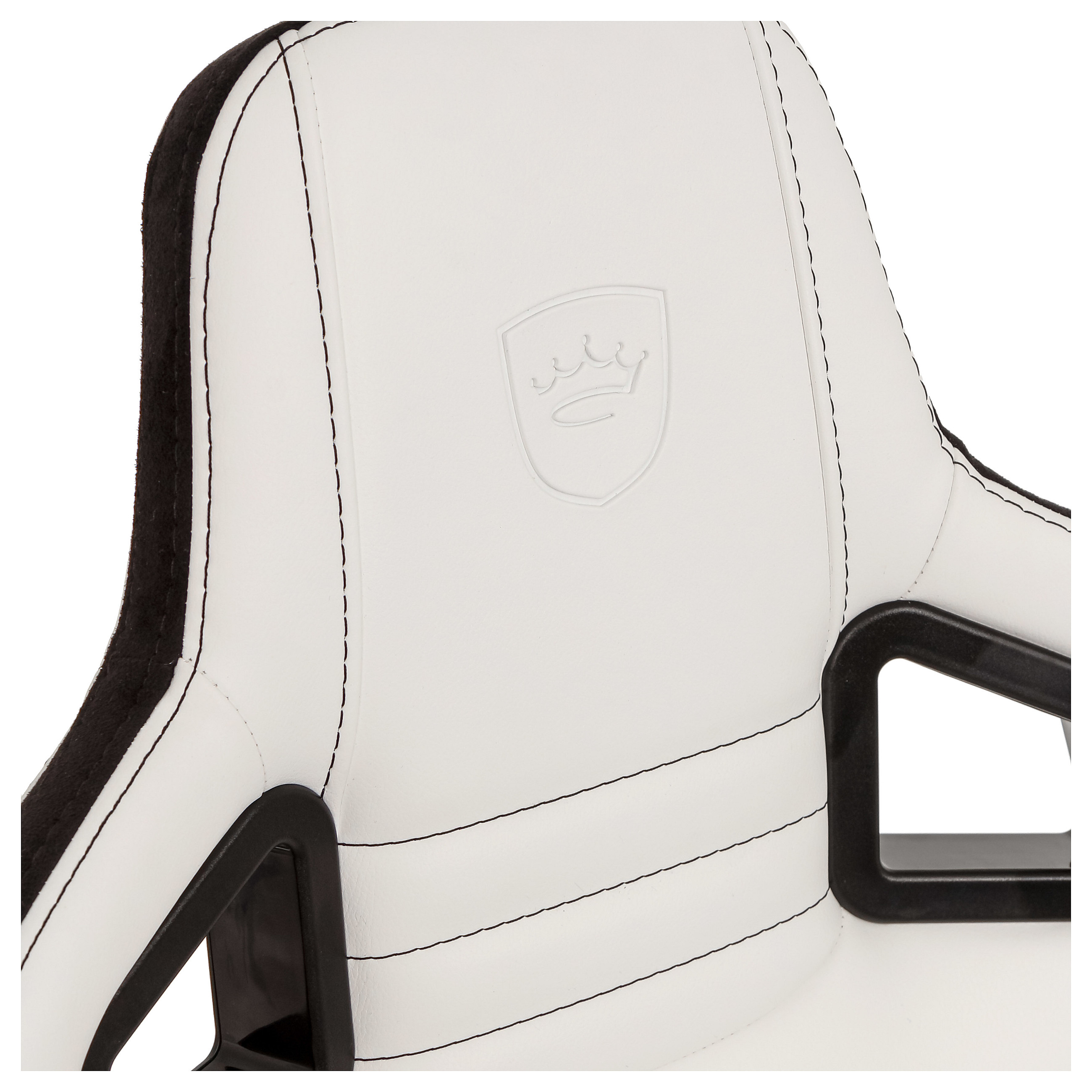 Karrige Gaming noblechairs EPIC / 4D Armrests / 90–135° / 11° Rocking / 120kg – Bardhë/Zezë - 5