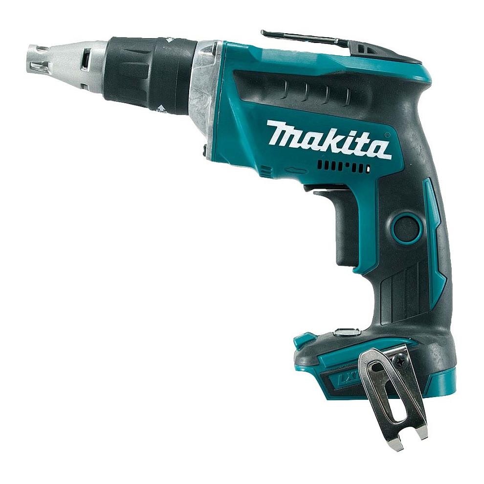 Vidator për Gipskarton me Bateri Makita DFS452Z, 18V, Brushless, 4000rpm, 1/4" - Blu/Zezë - 2