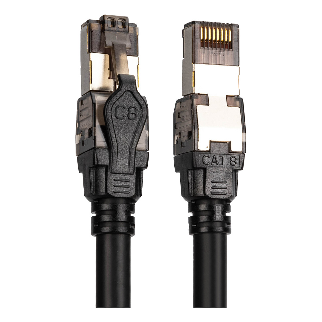 Aksesorë për Rrjet DIGITUS / CAT8.1 / S/FTP / RJ45 / 2.00 m - Zezë - 3