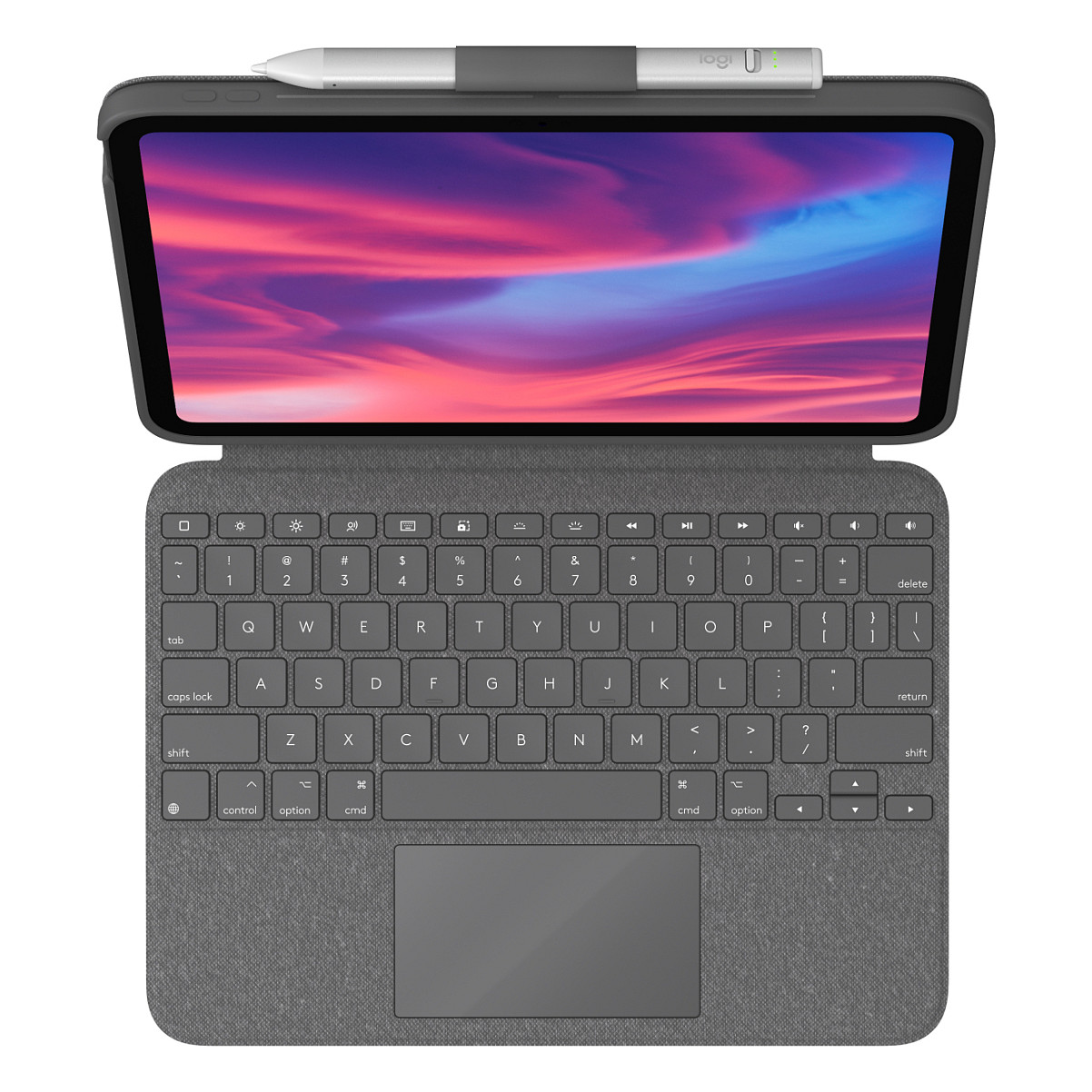 Aksesorë për Tablet Logitech Case & Keyboard Combo Touch iPad (Gjenerata 10) / QWERTY / Smart Connector – Hiri - 2