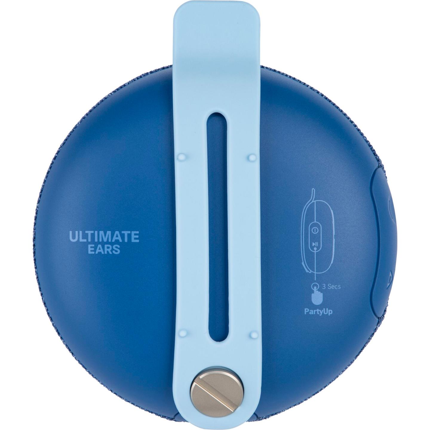 Altoparlant Ultimate Ears MINIROLL, Bluetooth, IP67, USB-C, Auracast, PartyUp - Blu - 3