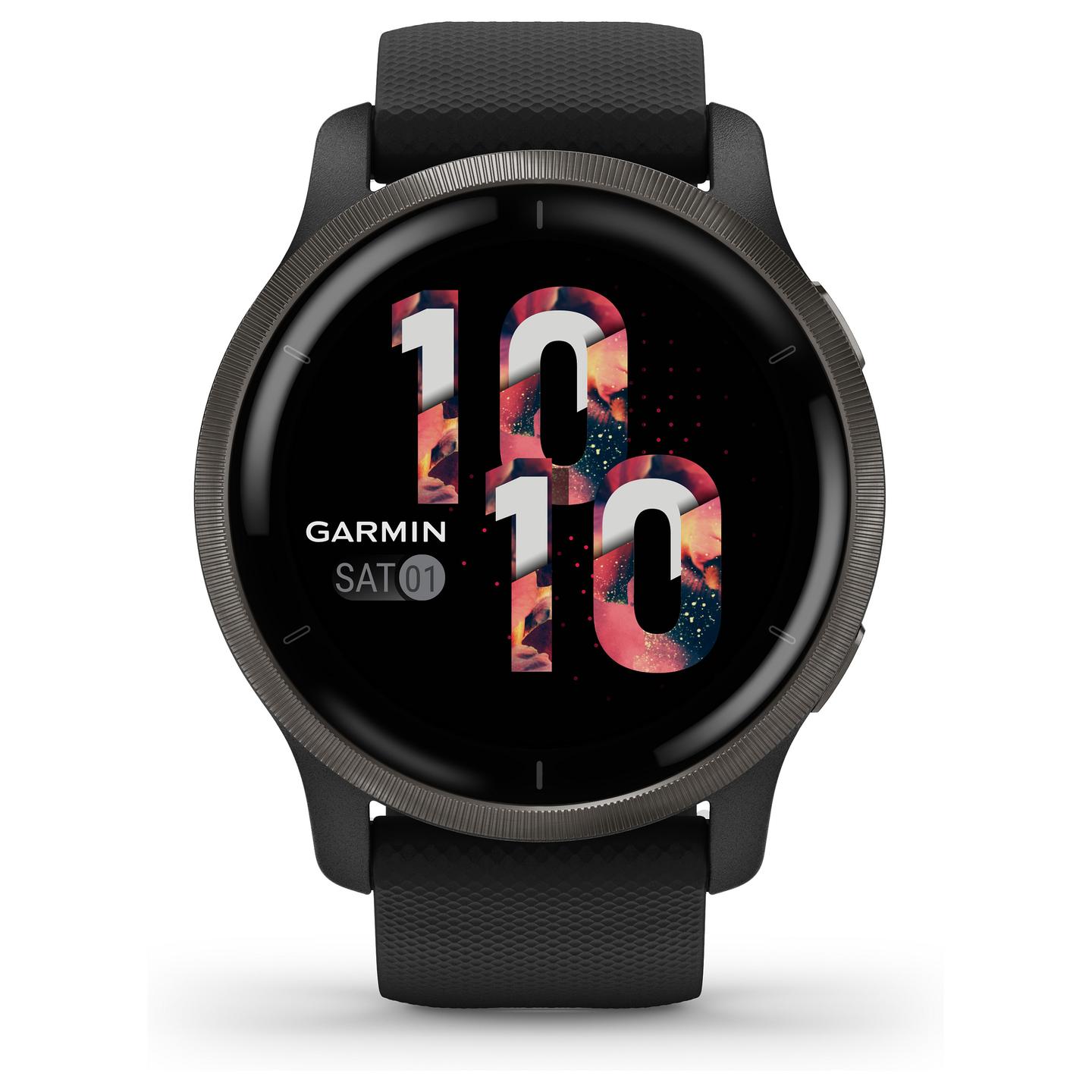 Orë e mençur Garmin Venu 2 / 45mm / AMOLED / GPS / Bluetooth / Wi-Fi - Zezë/Slate - 10