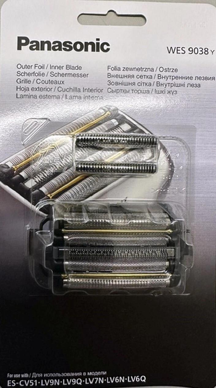 Teh zëvendësues për makinë rroje Panasonic WES9038Y1361 / ARC5 / 5 Tehe / Stainless Steel / Nano 30° / Foil + Inner Blade / 1 Set - Zezë/Argjend - 2