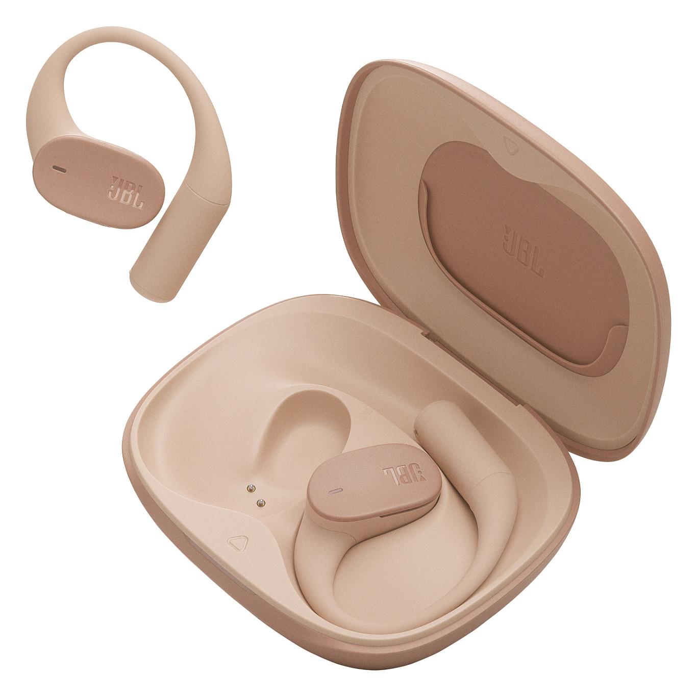 Kufje pa kabllo JBL Sense Lite / Bluetooth 5.4 / Open-Ear / IP54 - Bezhë - 7
