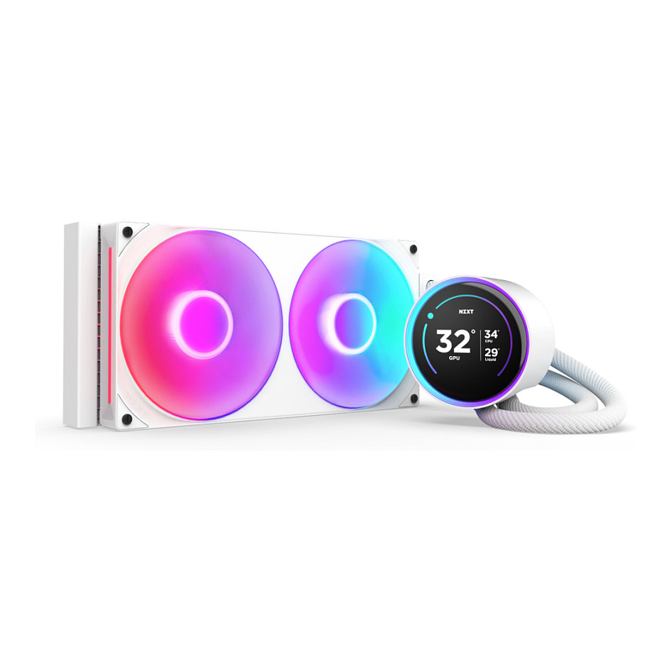 Ftohës për Procesor NZXT Kraken Elite 280 RGB / 280mm / AIO / RGB / LCD - Bardhë