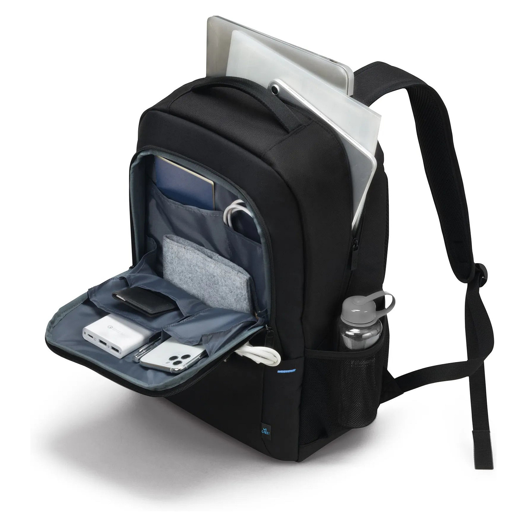 Çantë DICOTA TWO Plus / 14-16" / 24L / 600D rPET / Water-Repellent - Zezë - 5