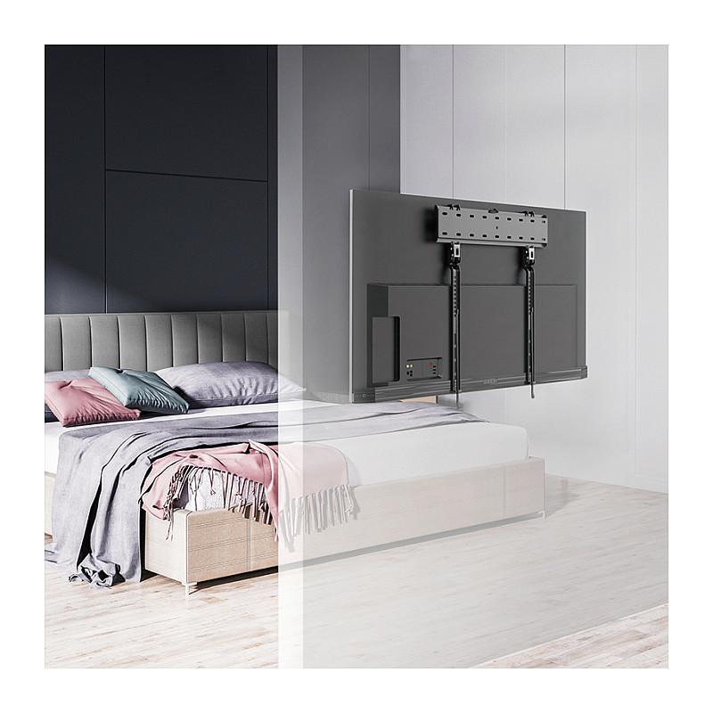 Mbajtëse Muri për TV LogiLink BP0116, 32"-65", fikse, VESA 200 × 200 deri 400 × 300mm, deri 40kg - Zezë - 5