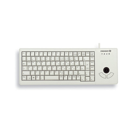 Tastierë me kabllo CHERRY XS G84-5400 / Me Trackball / USB / QWERTY – Gri