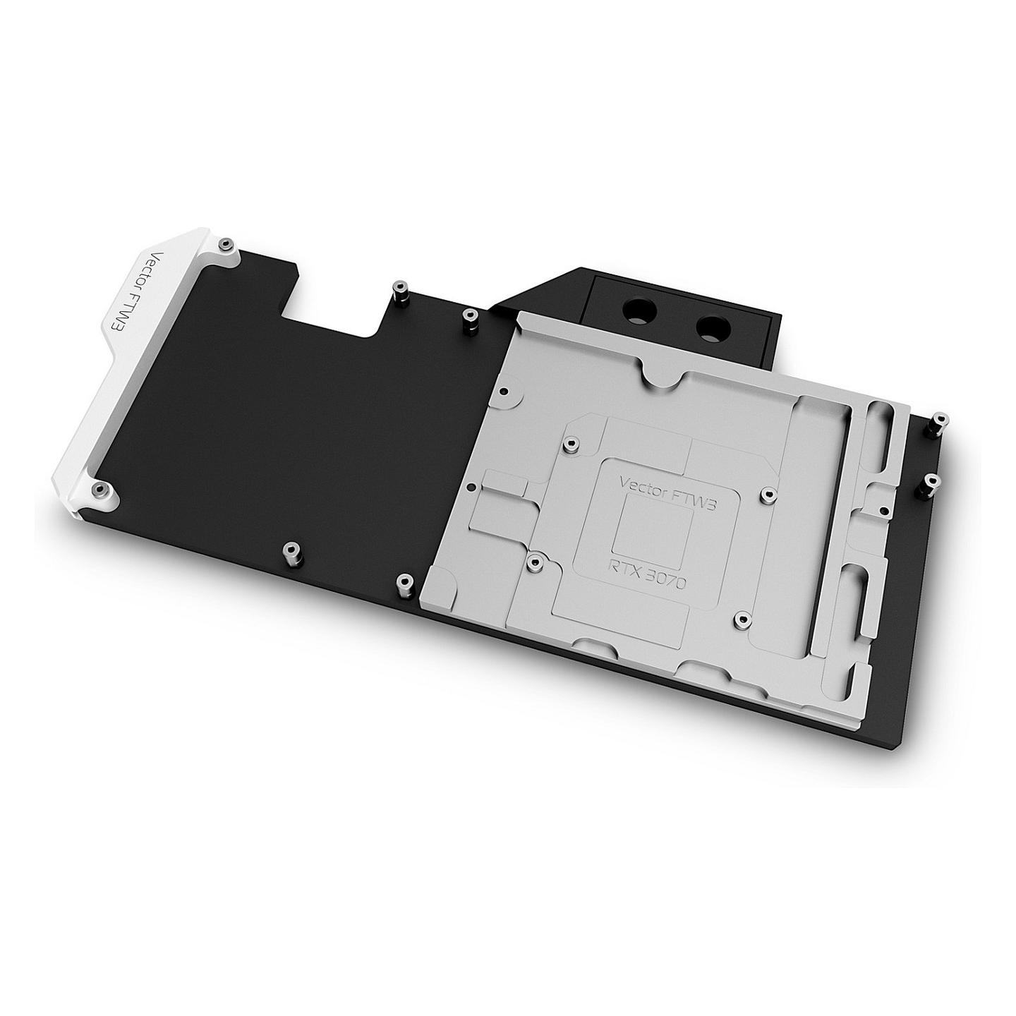Ftohës me Ujë për Kartelë Grafike EK Water Blocks EK-Quantum Vector FTW3 RTX 3070 D-RGB, Nickel + Acetal, EVGA FTW3 - Zezë - 2