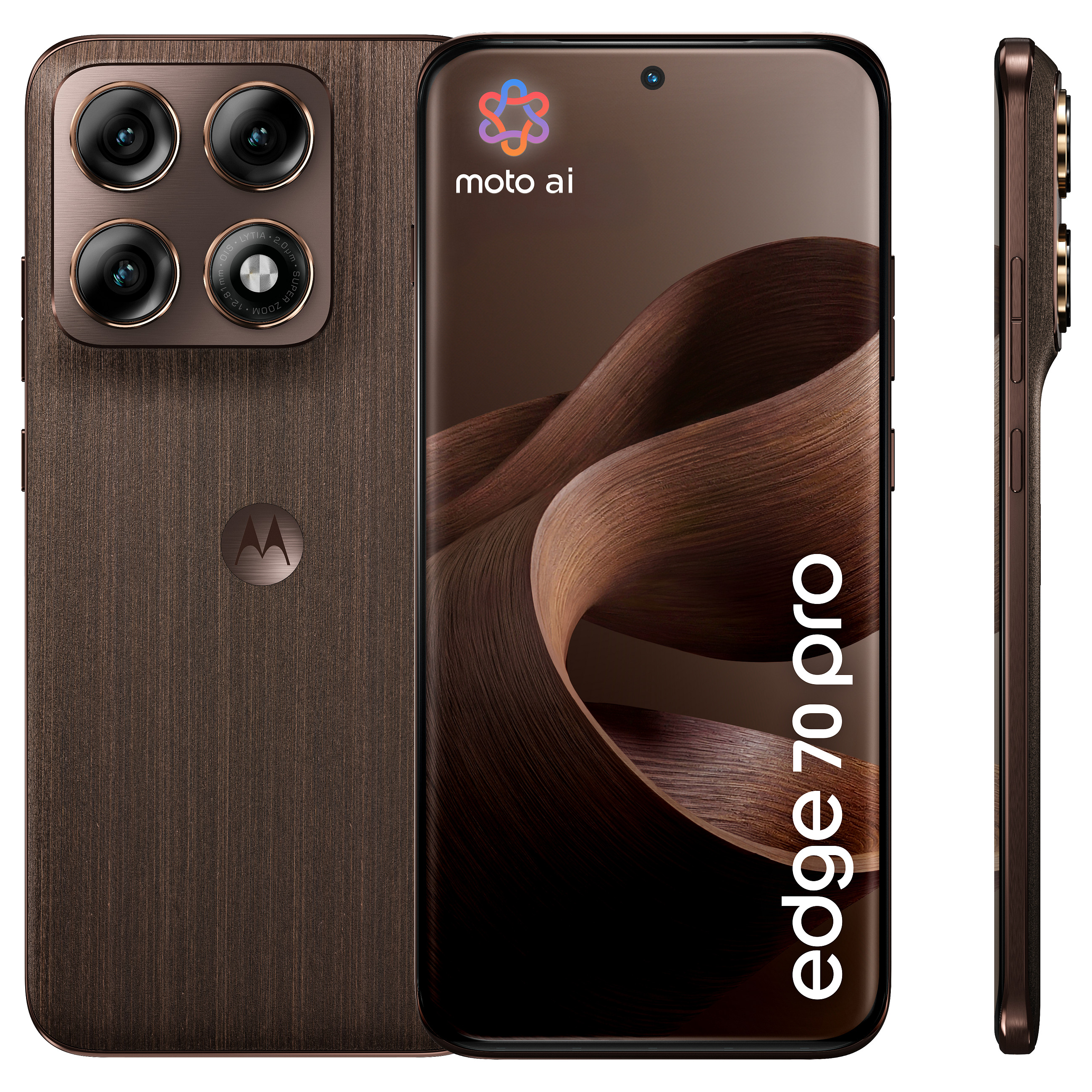 Telefon Motorola Edge 70 Pro / 8GB / 256GB / 5G - Kafe - 2