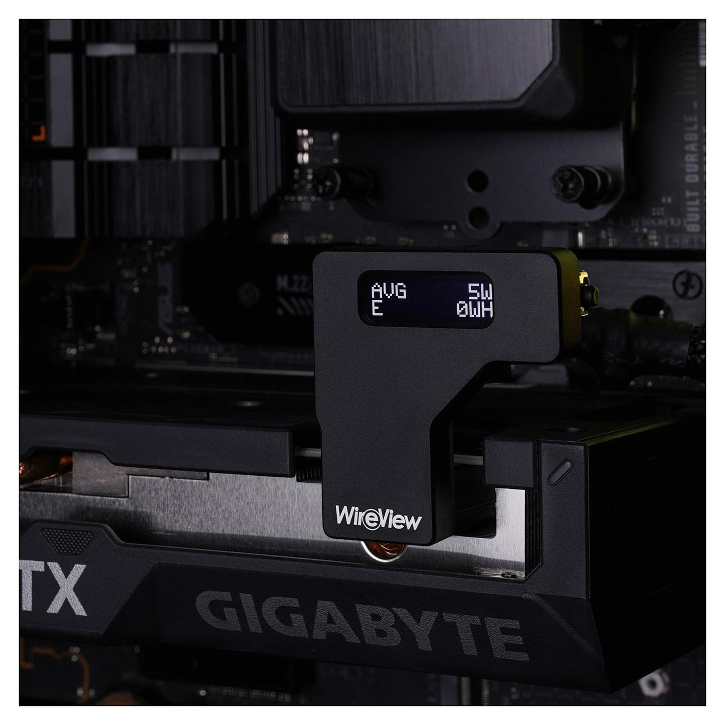 Matës i Konsumit të Energjisë për GPU Thermal Grizzly WireView, 1x 8-pin PCIe, Normal - Zezë - 10
