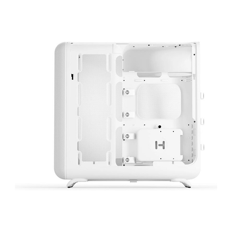 Kasë PC HYTE X50 Air / Mid Tower / ATX / 3x 120mm + 2x 140mm Fan Support / Tempered Glass / PCIe 4.0 Riser - Bardhë - 9