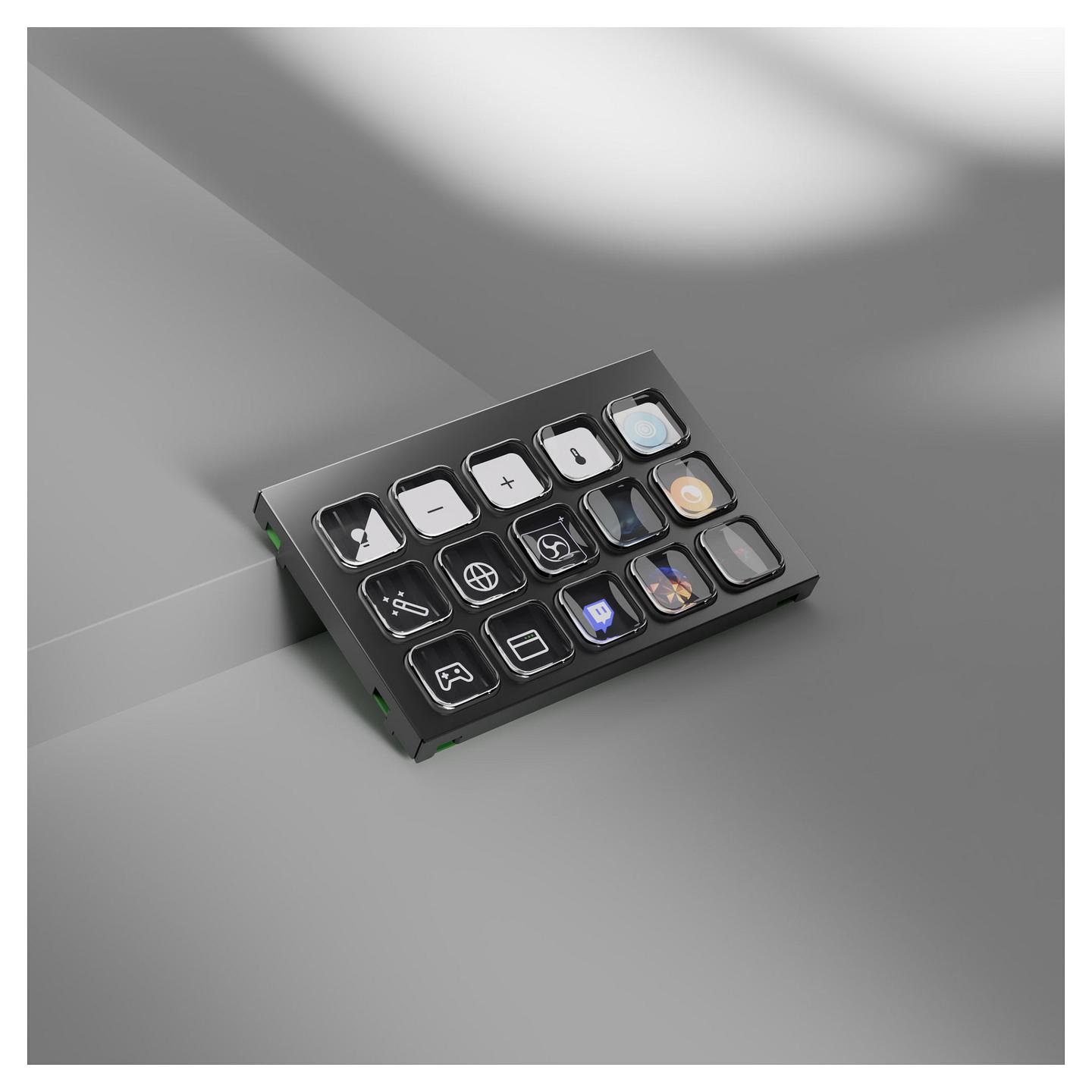 Kontroller Elgato Stream Deck / 15 Butona LCD / 10GAA9901 – Zezë - 3