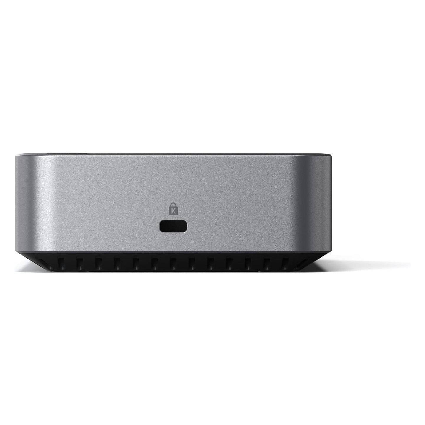 Docking Station Satechi ST-D4KTM-EU / 3x USB-A / 2x USB-C / 3x HDMI / 2x DisplayPort / Ethernet / Audio / SD / 100W PD / 130W – Hiri/Zezë - 3