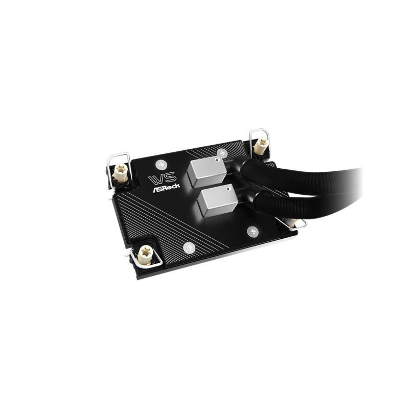 Ftohës për Procesor ASRock WS XE 360D / 360mm / 3x120mm / Dual-Pump – Zezë - 4