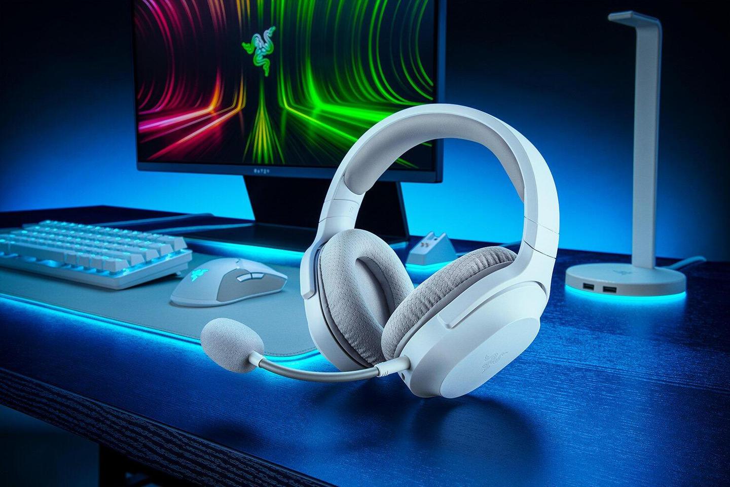 Kufje Gaming Razer Barracuda X 2022 / RZ04-04430200-R3M1 / Wireless / 7.1 Surround - Bardhë - 7