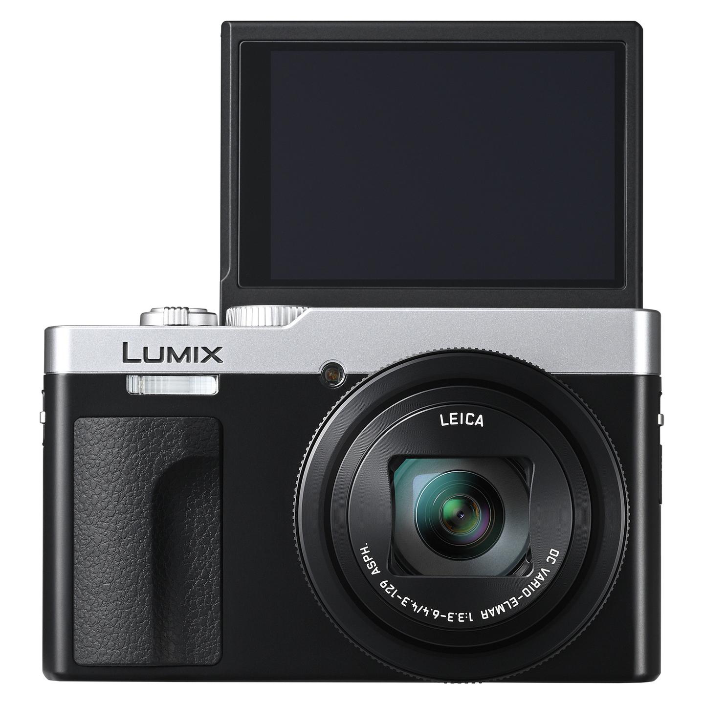 Kamerë Digjitale Panasonic Lumix DC-TZ99 / 20.3 MP / 30x Optical Zoom / 4K / 3" Touchscreen / Wi-Fi & Bluetooth - Argjend - 4