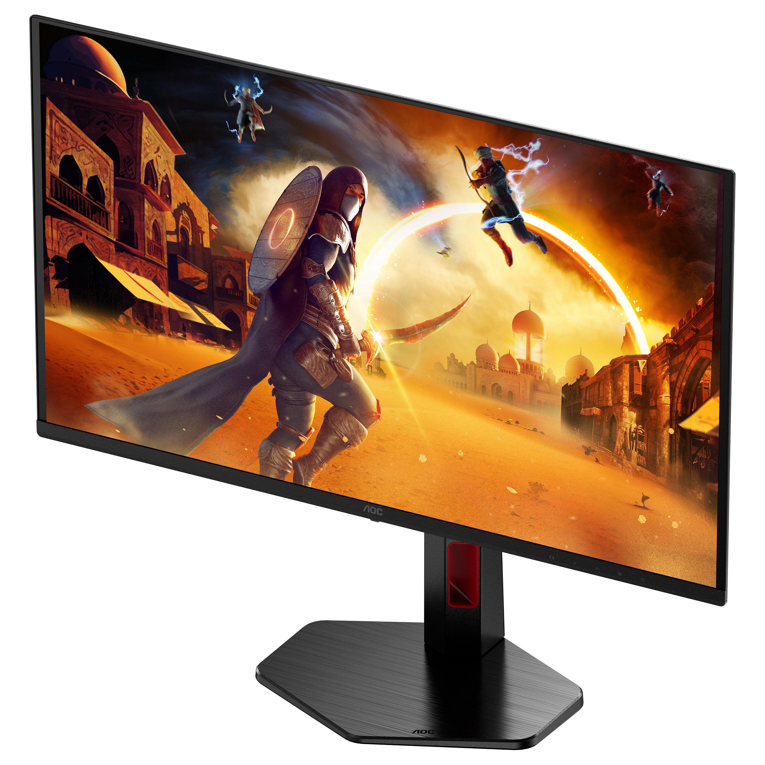Monitor Gaming AOC G4 Q27G4ZDR / 26.5" / QHD QD-OLED / 240Hz / 0.03ms / HDMI+DisplayPort - Zezë/Kuqe - 5