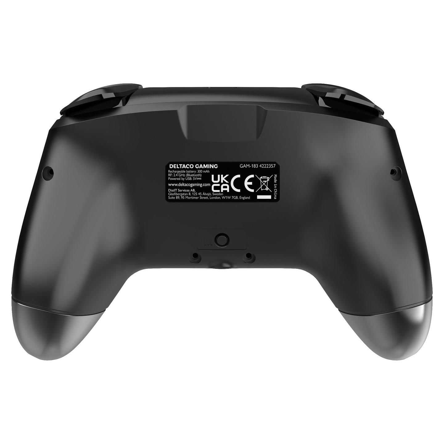 Kontroller për Nintendo Switch / PC Deltaco Gaming GAM-183 Mini Controller / Wireless / Bluetooth 5.1 – Zezë - 7