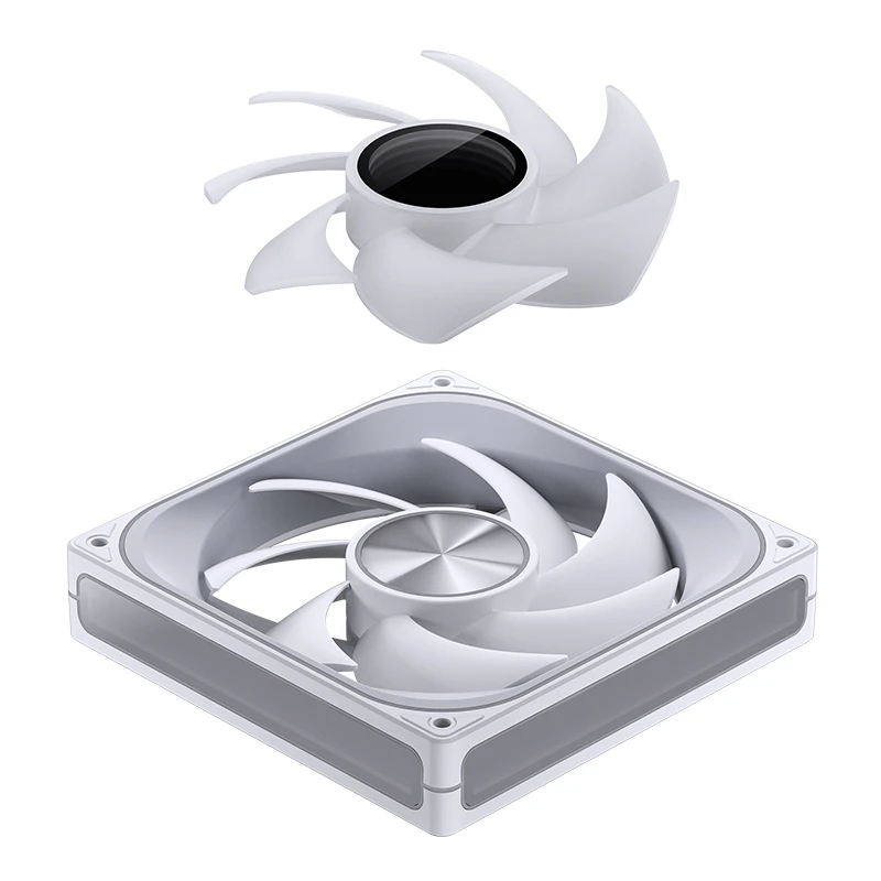 Ftohës për Kasë Jonsbo ZA-140W / 140mm / 700-1800 RPM / ARGB / PWM – Bardhë - 3