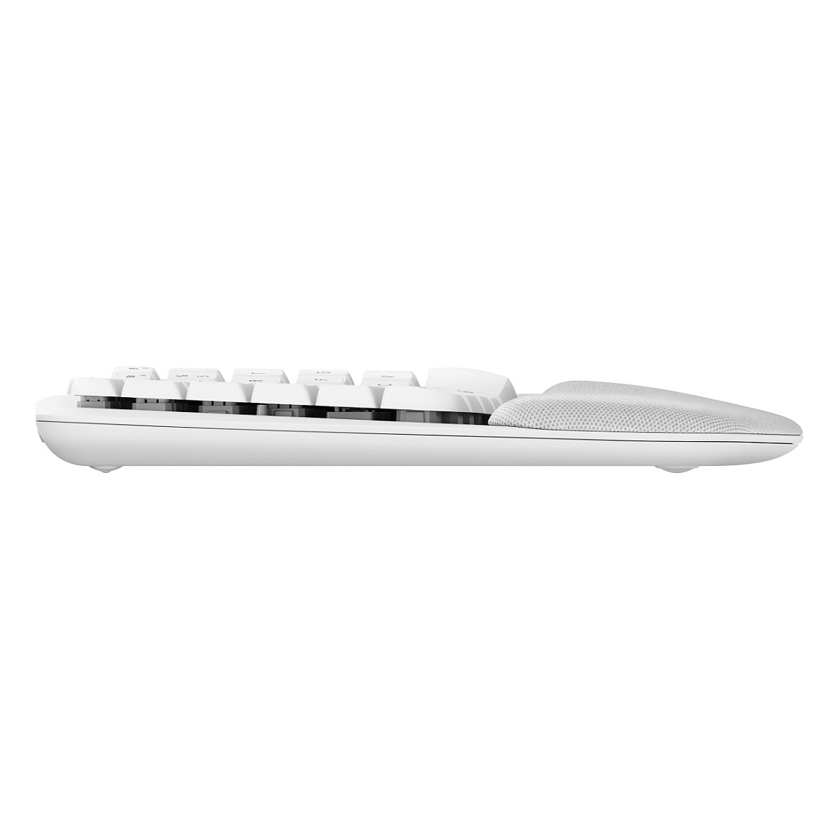 Tastierë pa kabllo Logitech Wave Keys / QWERTY / Membrane / RF Wireless + Bluetooth - Bardhë - 11