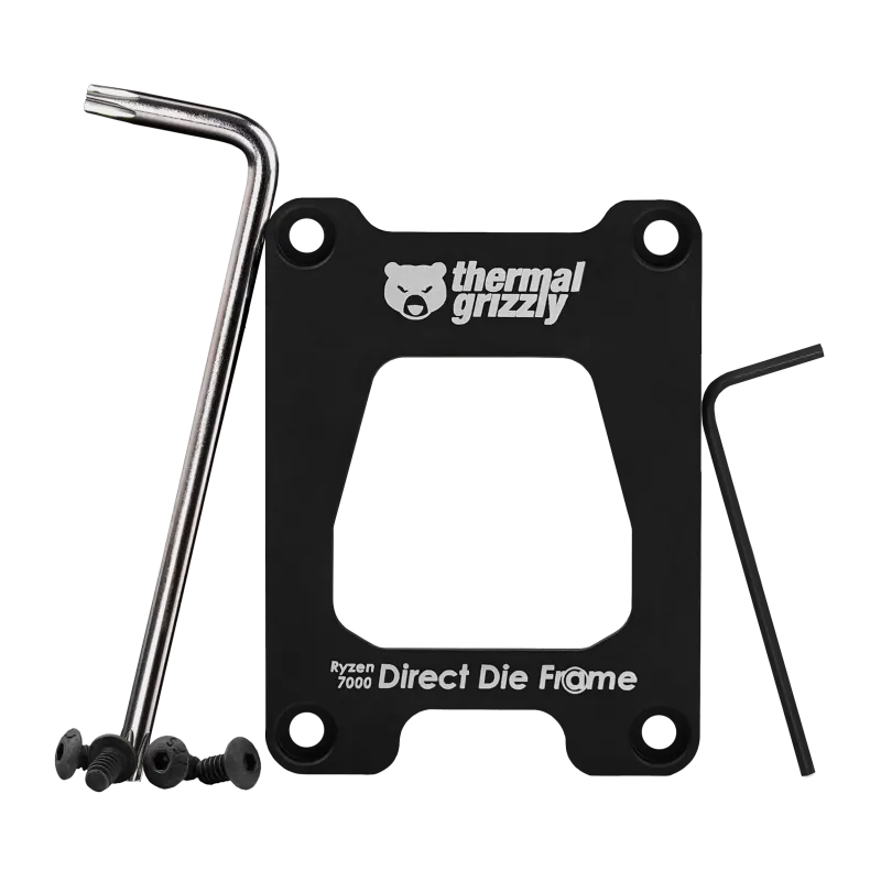 Aksesor për Ftohës Thermal Grizzly Ryzen 7000 Direct Die Frame - Zezë - 3