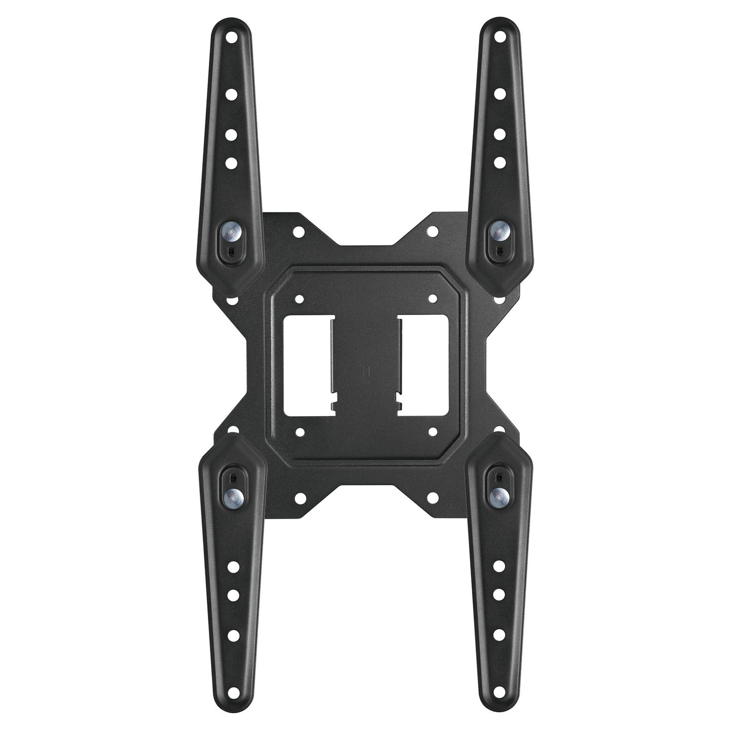 Mbajtëse Muri për TV Equip 650413 / 23"-55" / 30kg / Full Motion / Tilt -10° deri +3° / Swivel ±90° - Zezë - 8