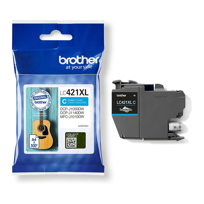 Ink Brother LC-421XLC, 500 faqe - Blu - 5