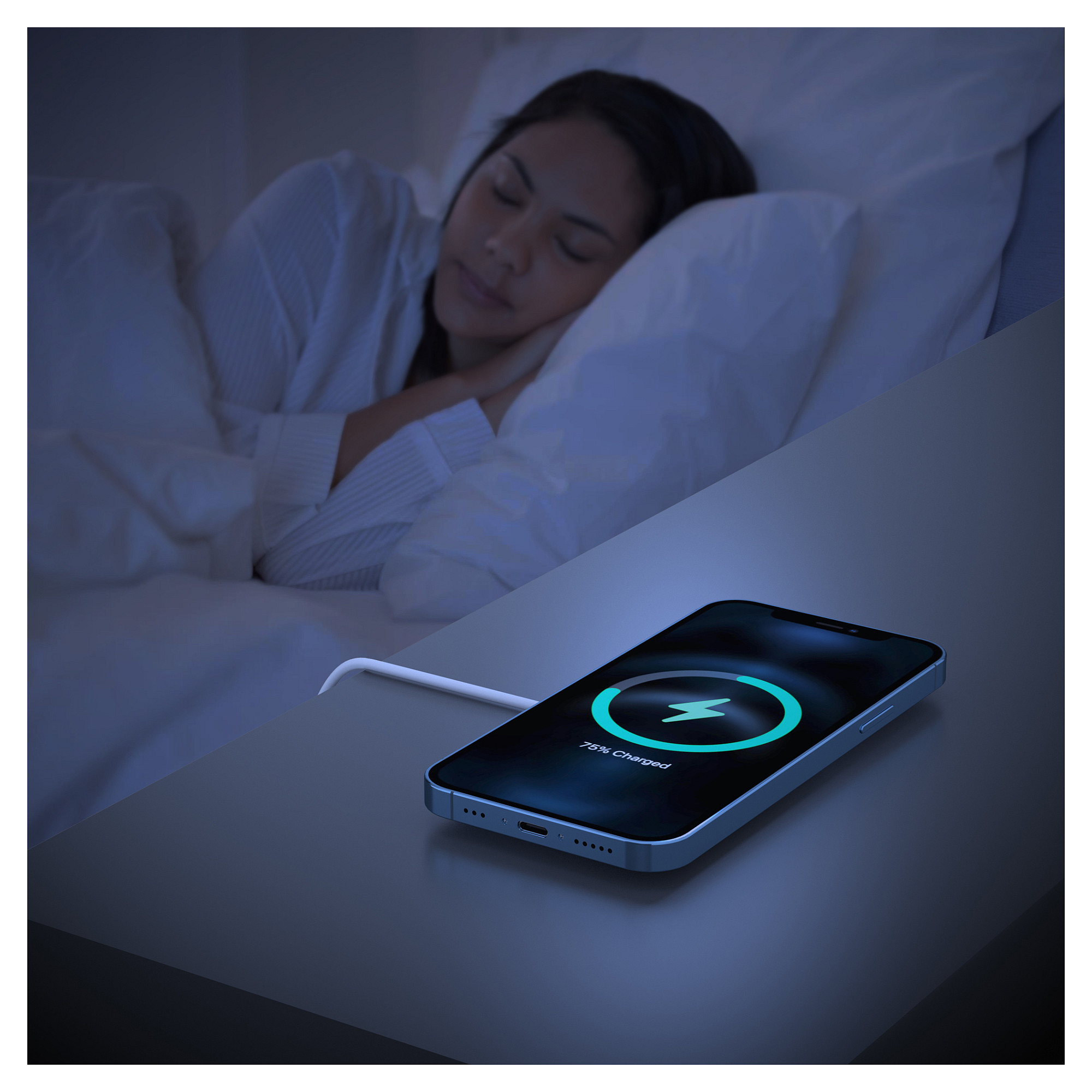 Karikues RealPower PC-MagSet / 20W / USB-C / PD / Karikim Wireless – Bardhë - 5